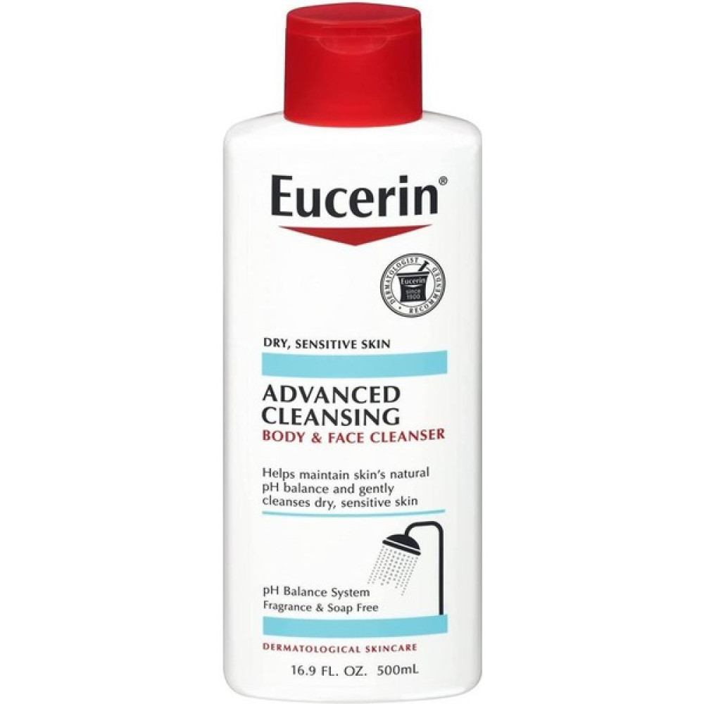 Eucerin Advanced Cleansing Vücut ve Yüz Temizleyici 500ML Duş Jelleri ve Banyo Köpükleri Fiyatı