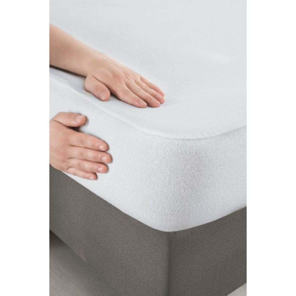 Eumenia Sıvı Geçirmez Fitted Yatak Alezi – Yatak Koruyucu | %100 Pamuk - 60 x 120 cm - Beyaz Alez / Yatak Koruyucu Fiyatı