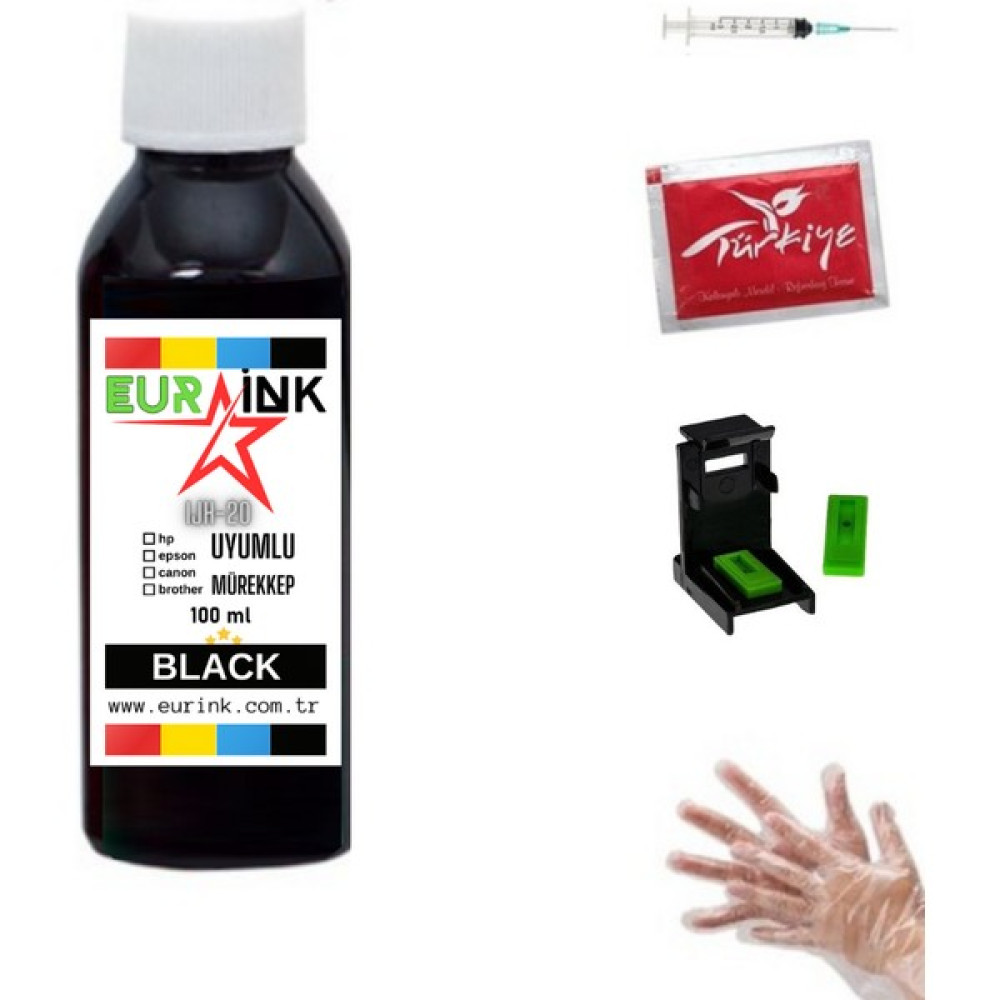Eurink Canon 510 Uyumlu Siyah Kartuş Kolay Dolum Seti Kartuş Dolum Ürünleri Fiyatı