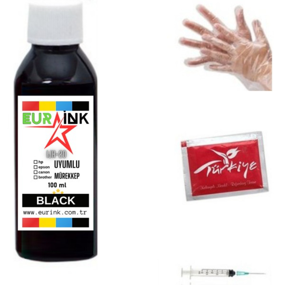 Eurink Canon PG-545 Uyumlu Siyah Kartuş Mürekkebi - MG2450/ MG2550/ MG2455/ MG2555/ IP2850 Kartuşlar Fiyatı