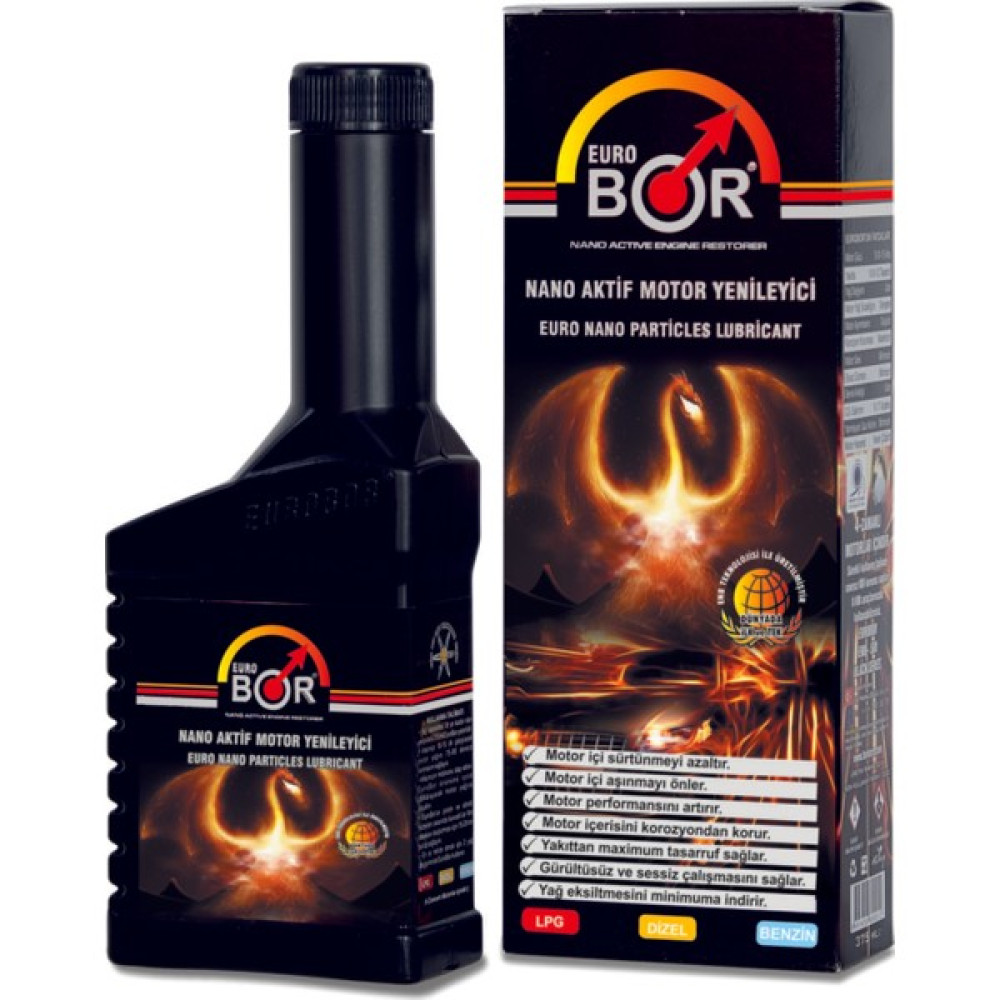 Euro Bor Nano Aktif Motor Yenileyici Onarıcı Koruyucu Yağ Katkısı 300 ml Motor Yağı Fiyatı