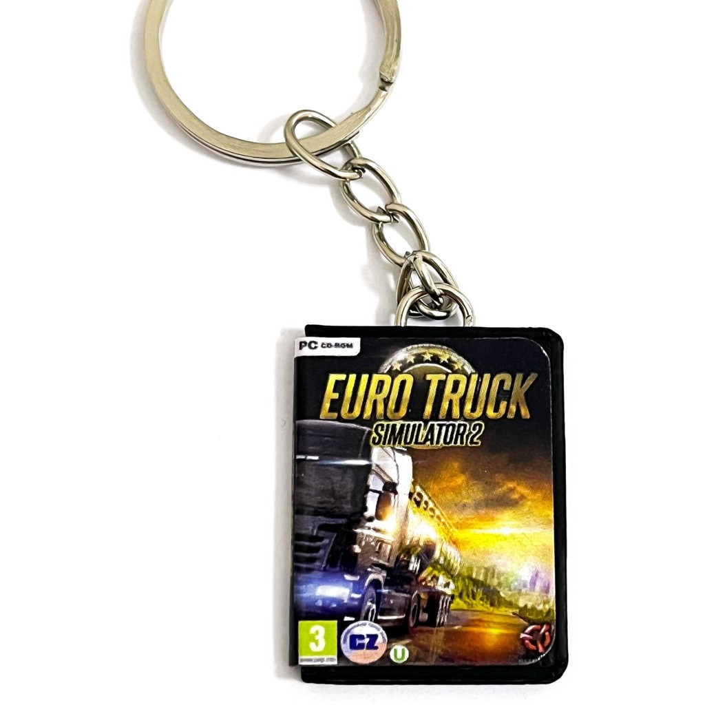 Euro Truck Simulator 2 Pc Minyatür Oyun Kutusu Anahtarlık Diğer Fiyatı