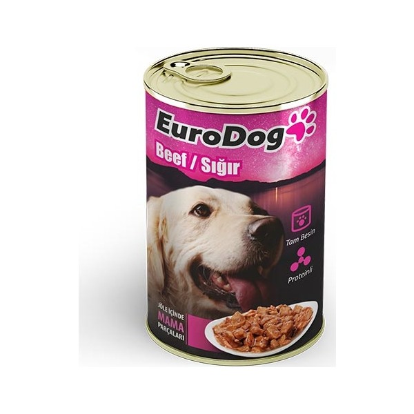 Eurodog Köpek Konservesi Sığır Etli 415 Gr Diğer Fiyatı