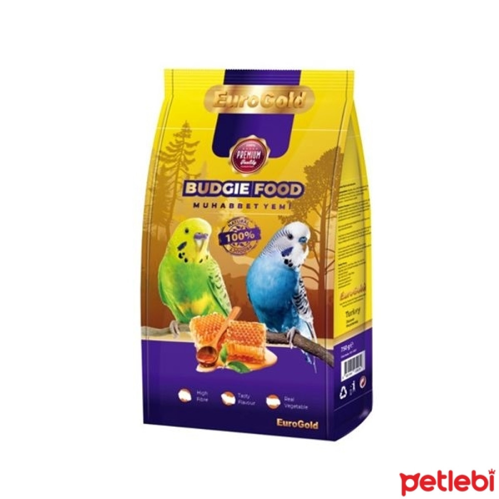 EuroGold Ballı Muhabbet Kuşu Yemi 500gr Evcil Hayvan Ürünleri Fiyatı