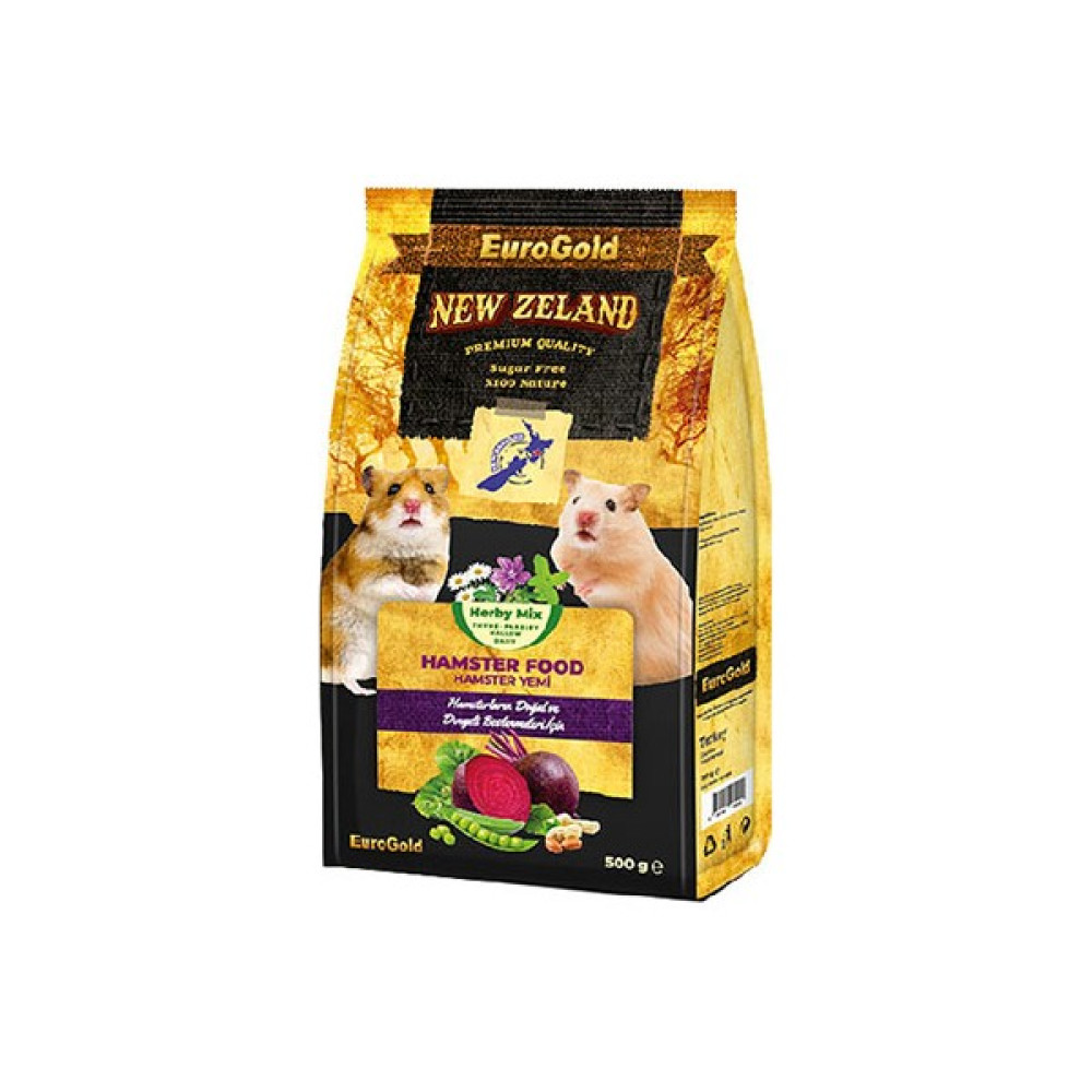 Eurogold World New Zeland Hamster Yemi 500 gr Evcil Hayvan Ürünleri Fiyatı