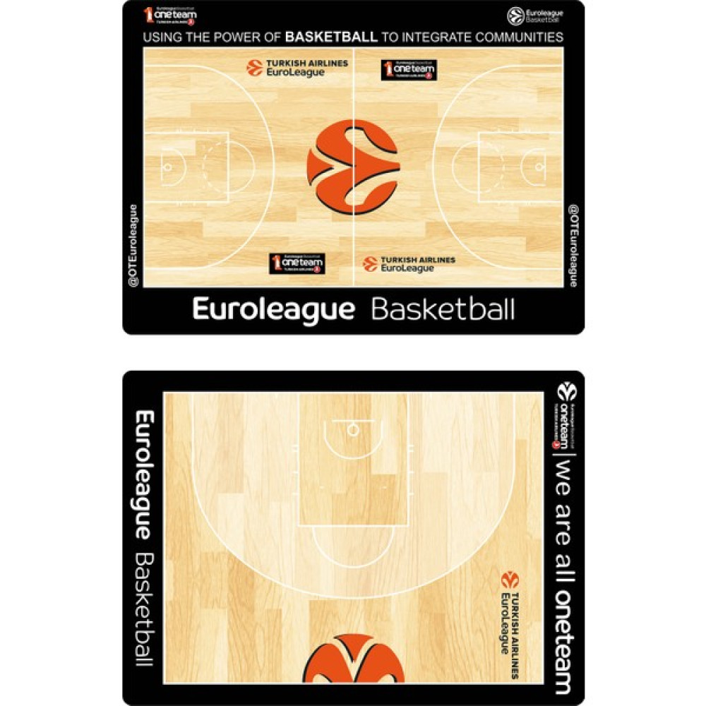 Euroleague Taktik Tahtası (29X21CM) Basketbol Ürünleri Fiyatı