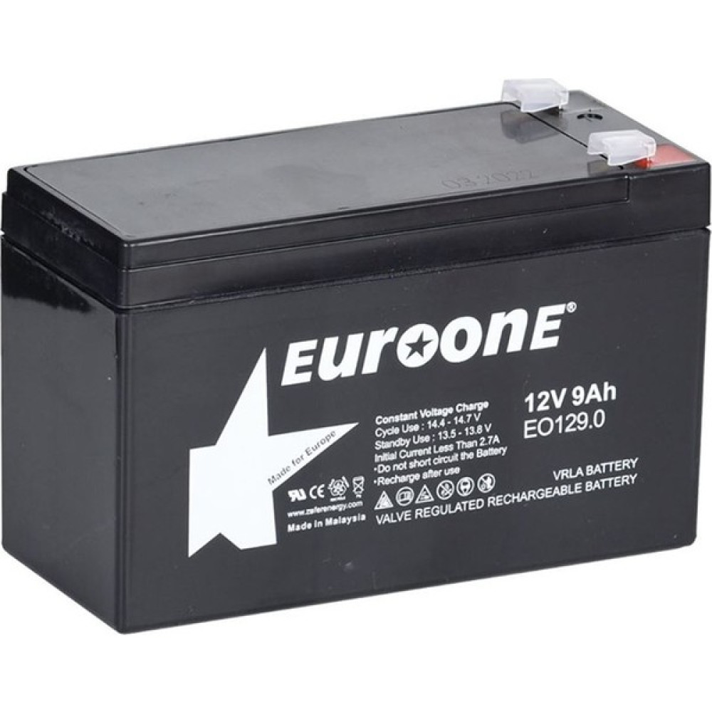 Euroone EO-129.0 12 Volt - 9 Amper Akü (150 x 65 x 90 Mm) (81) Akü Fiyatı