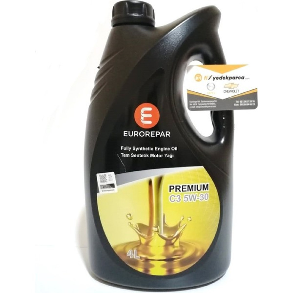 Eurorepar Premium 5W30 C3 5lt Motor Yağı (Eurorepar) Motor Yağı & Katkıları Fiyatı