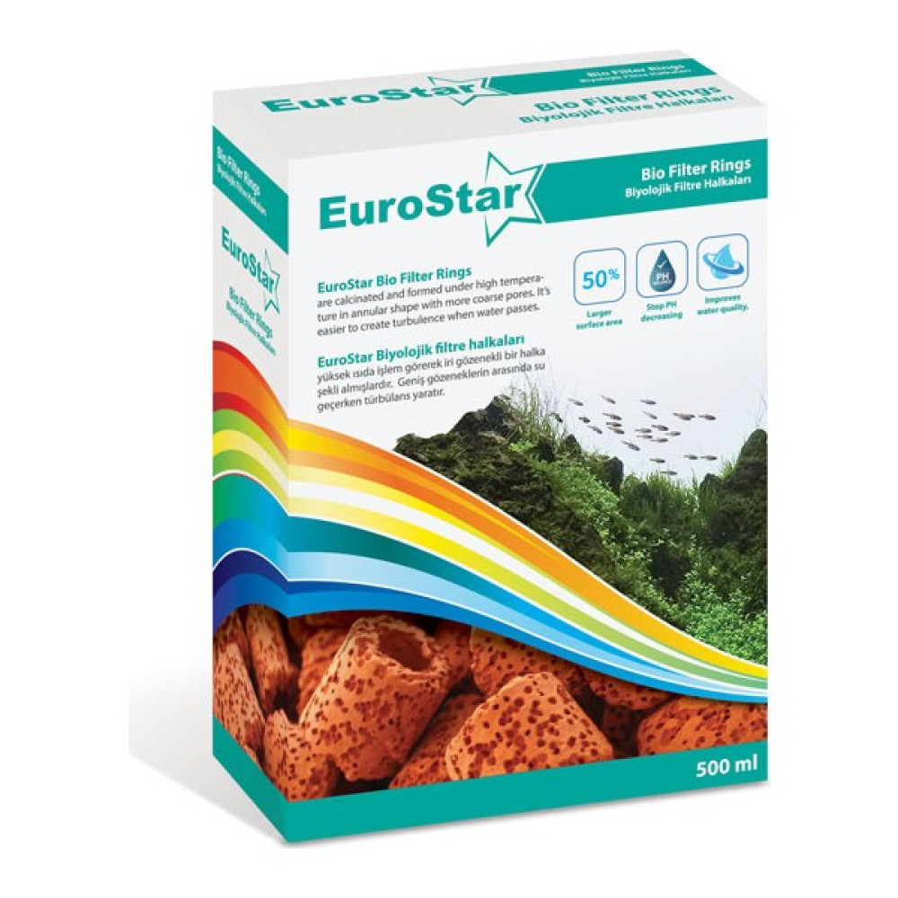 Eurostar Bio Filter Ring 500 Ml Evcil Hayvan Ürünleri Fiyatı