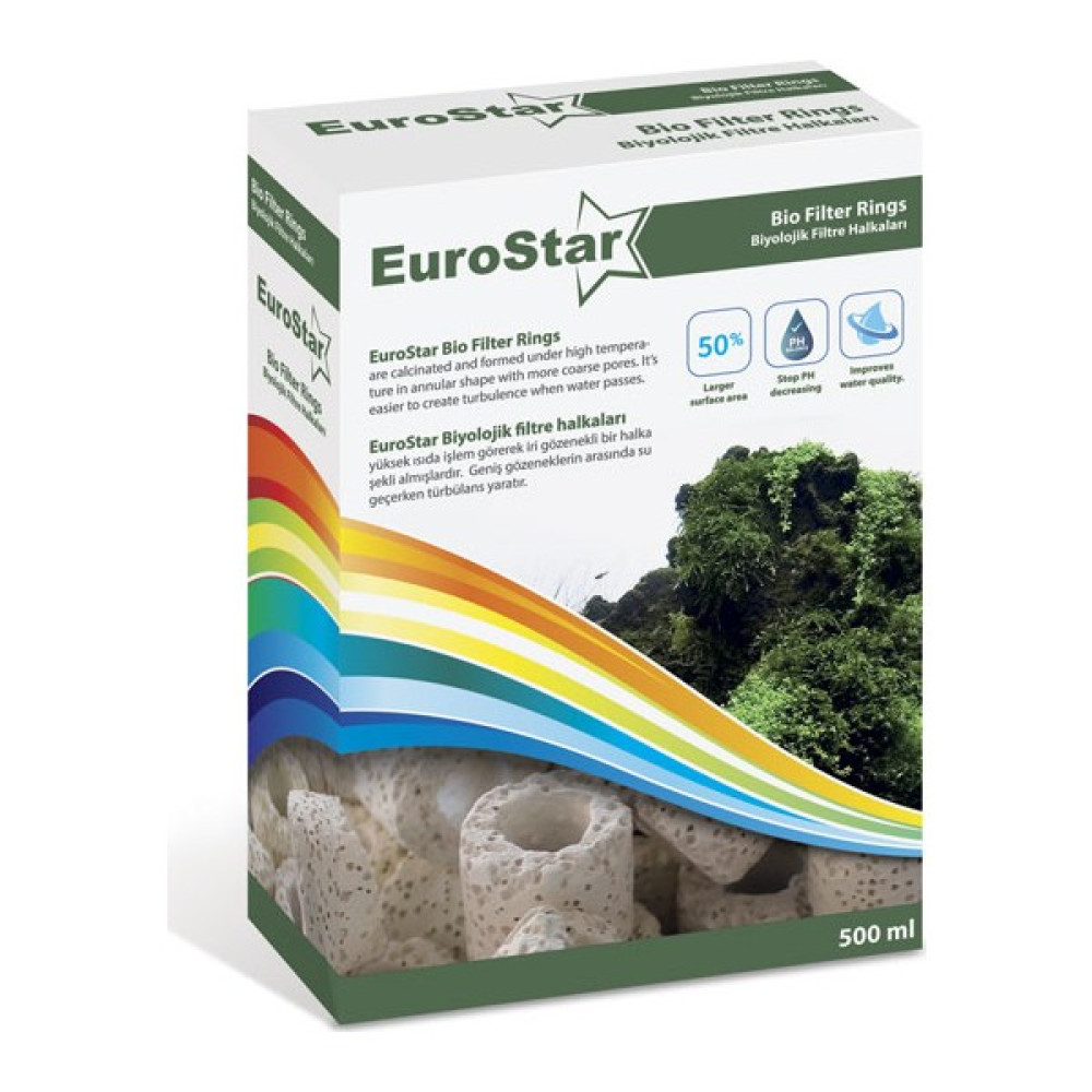 Eurostar Bio Filter Ring Beyaz 500 Ml Evcil Hayvan Ürünleri Fiyatı
