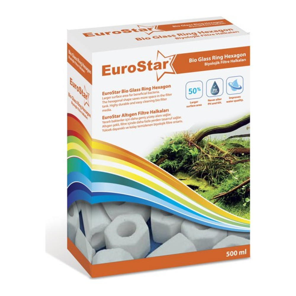 Eurostar Bio Filter Ring Hexagon 500 Ml Evcil Hayvan Ürünleri Fiyatı