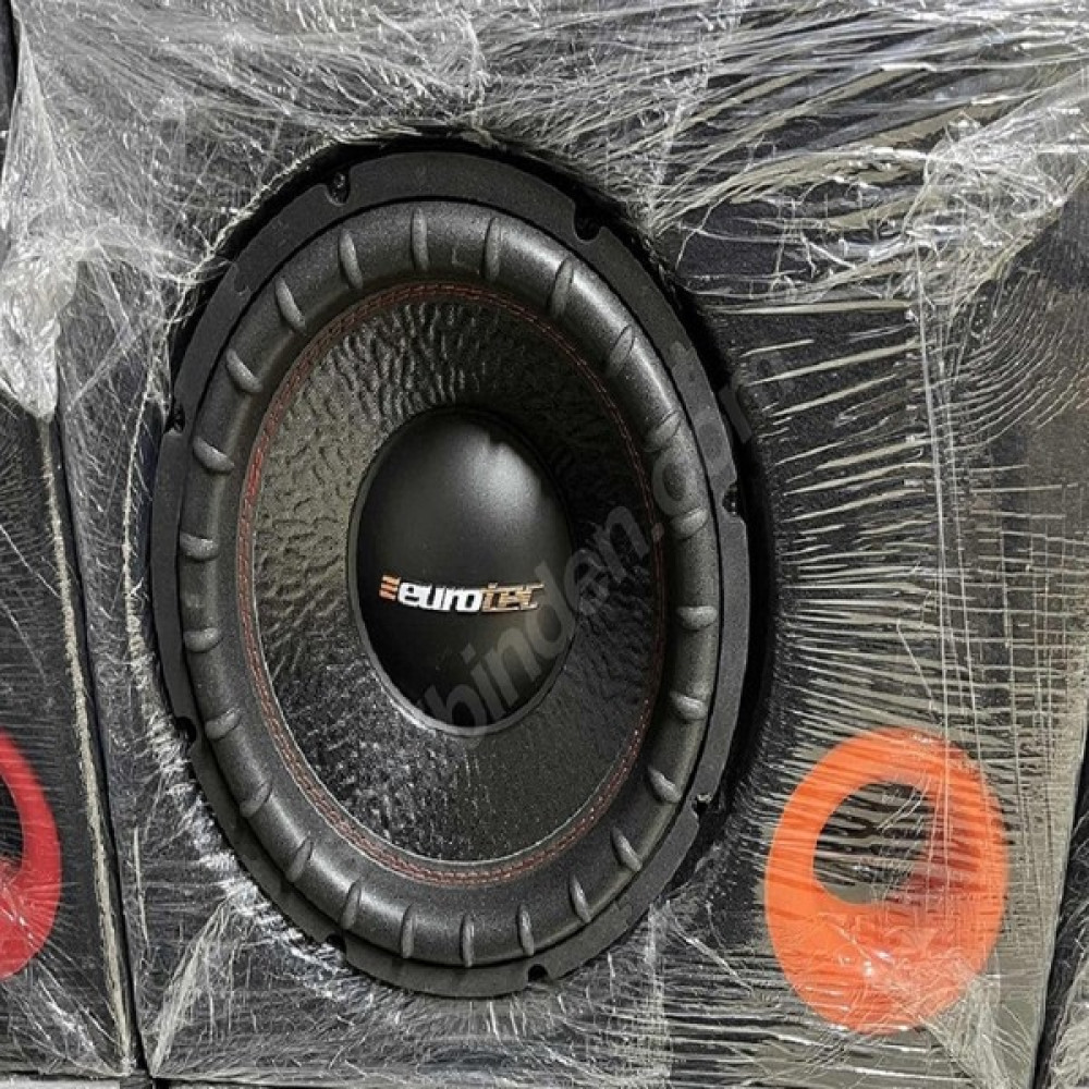 Eurotec 30 cm Bas 1500 Watts 400 Rms Kabinli Subwoofer Bass Oto Hoparlörleri & SubWoofer Fiyatı