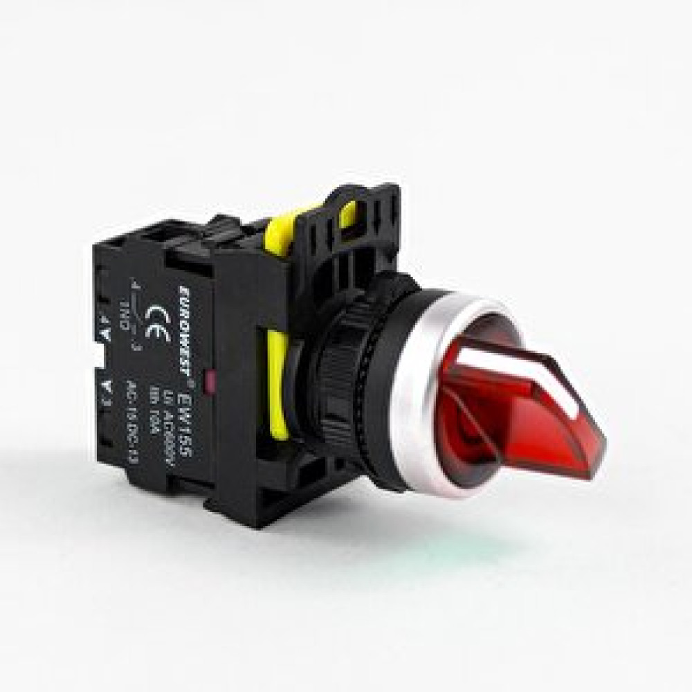 Eurowest Ew-55-01xl 1no Kirmizi Led Işikli Kalici Mandal Buton (220v) Elektrik ve Aydınlatma Fiyatı