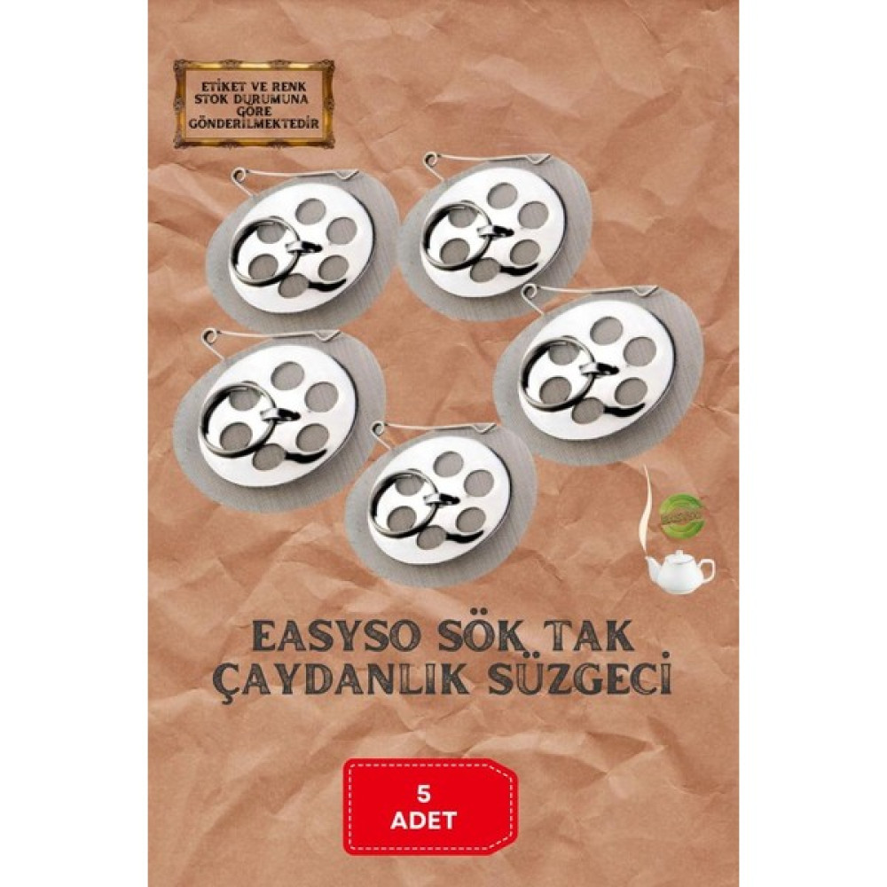 Eva 5 Adet Çaydanlık Içi Süzgeç Demlik Içi Çay Süzgeçi Çay / Çaydanlık Setleri Fiyatı