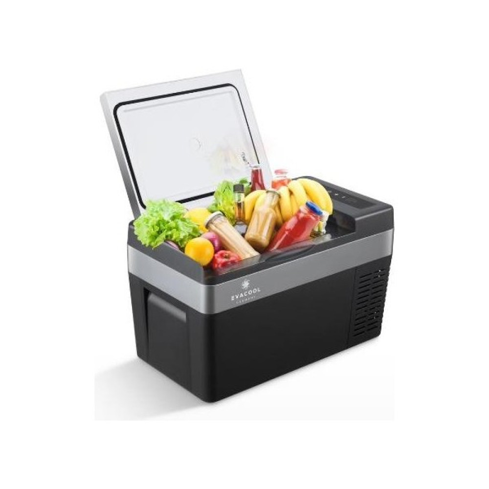 Eva Cool Eva 25 12/24 Mobil Buzdolabı - Gri - Siyah - 25 lt Oto Buzdolabı Fiyatı