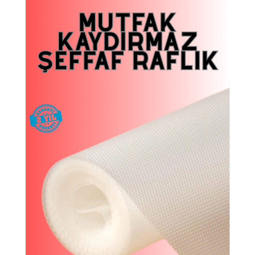 Eva Malzemeden Kaydırmaz Şeffaf Raflık Buzdolabı Kaplaması - 001-Renkli Buzdolapları Fiyatı