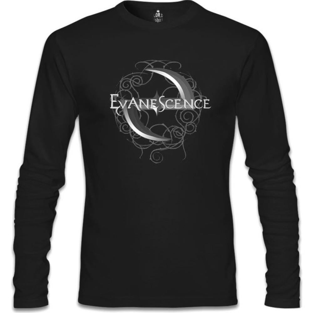 Evanescence - Logo Siyah Erkek Sweatshirt Erkek Sweatshirt Fiyatı
