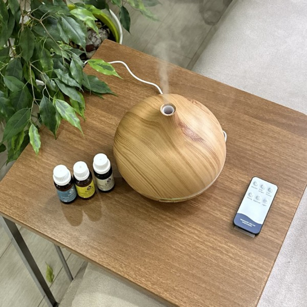 Evanthe 500 ml Aromaterapi Difüzör Ultrasonik Buharlı Oda Nemlendirici Hava Yayıcı - Ahşap Rengi Hava Temizleme - Nemlendirme Cihazları Fiyatı