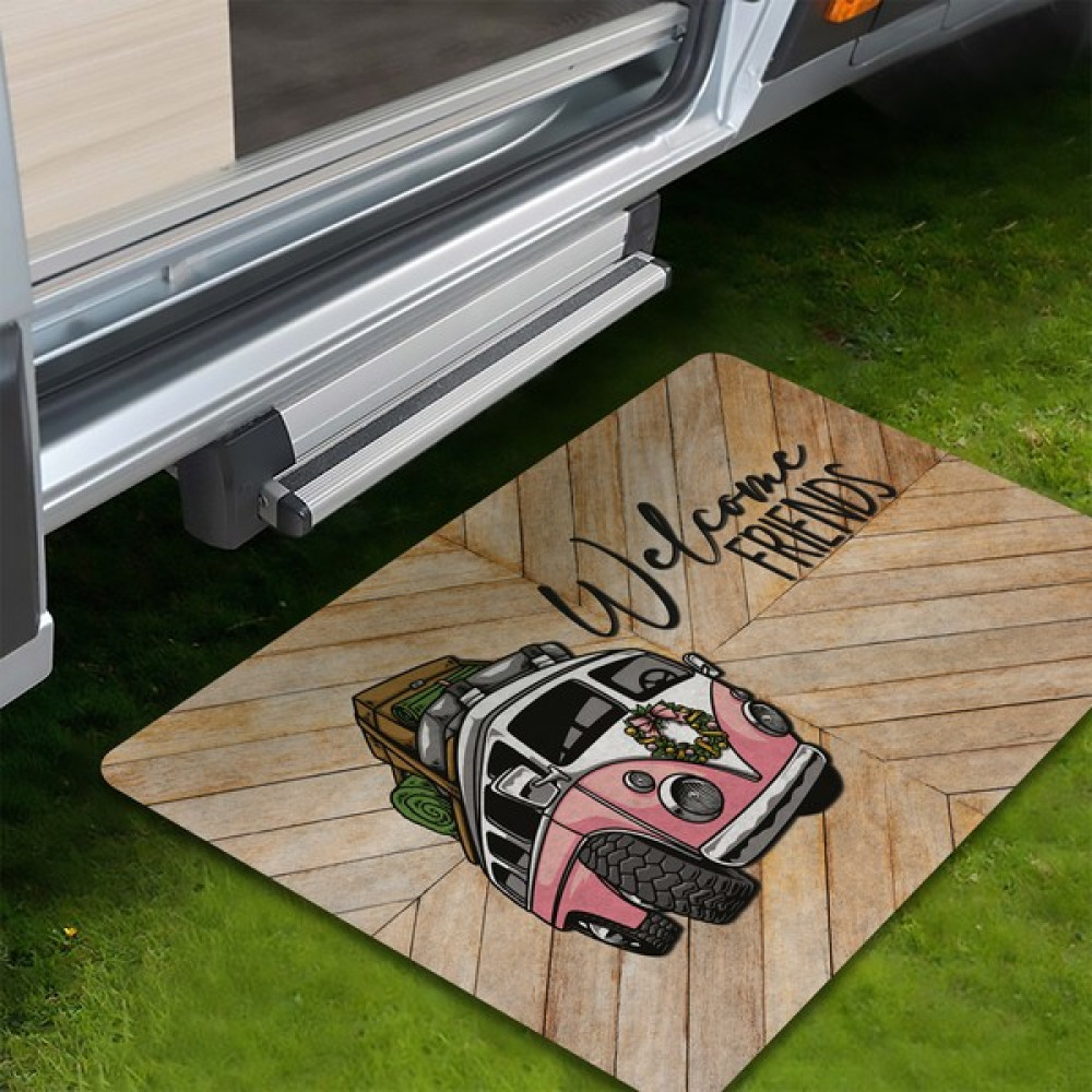 Evaşk Kamp Paspası Karavan Çadır Bahçe Paspası 45X70 cm Mat Fiyatı