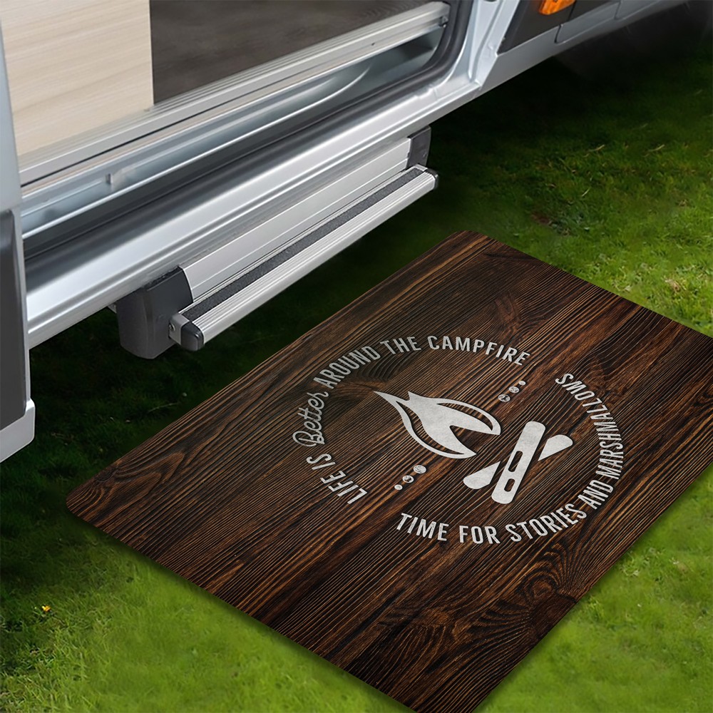Evaşk Kamp Paspası Karavan Çadır Bahçe Paspası 45X70 cm - Renkli Mat Fiyatı