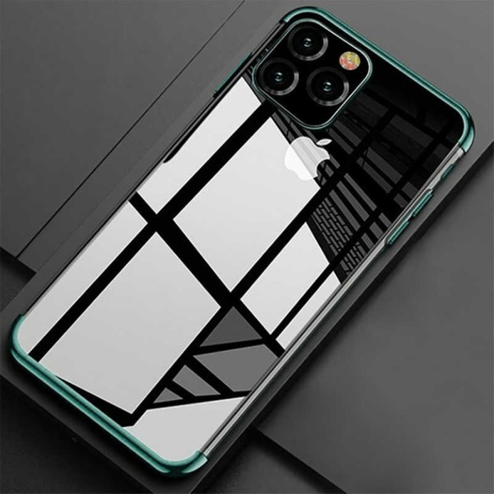Evastore Apple iPhone 11 Pro Kılıf Zore Dört Köşeli Lazer Silikon Yeşil Cep Telefonu Kılıfı Fiyatı