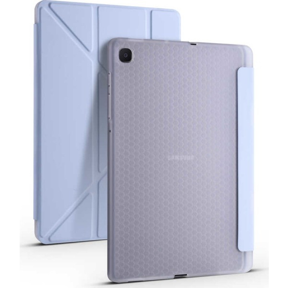 Evastore Galaxy Tab S6 Lite P610 Kılıf Tri Folding Smart With Pen Standlı Kılıf Mavi Tablet Kılıfı Fiyatı