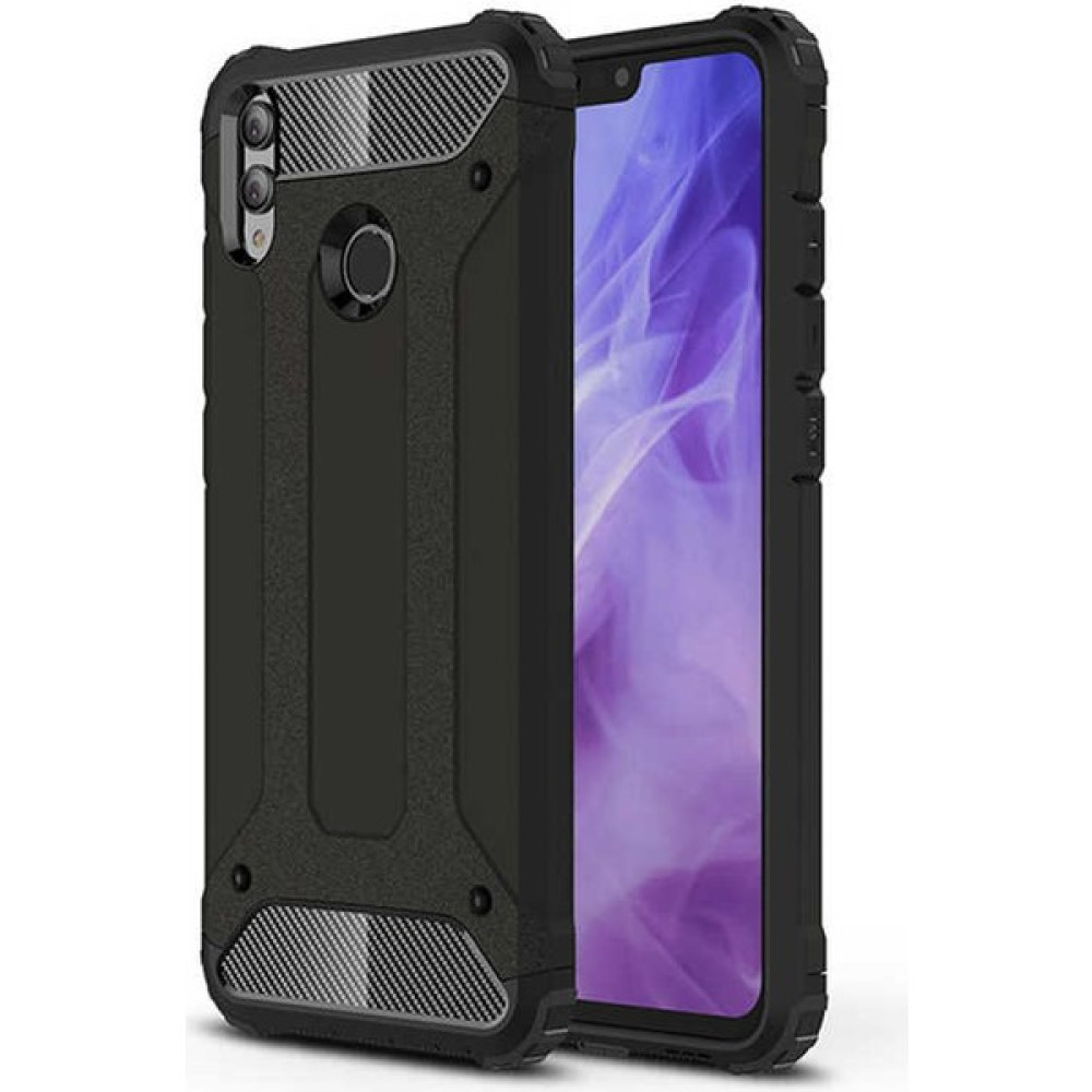 Evastore Huawei Honor 8x Kılıf Crash Silikon - Siyah Cep Telefonu Kılıfı Fiyatı