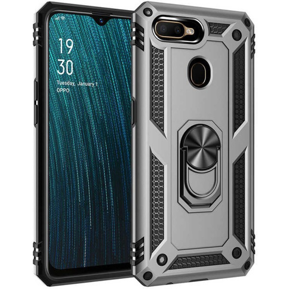 Evastore Oppo A5S Kılıf Vega Silikon - Gri Cep Telefonu Kılıfı Fiyatı