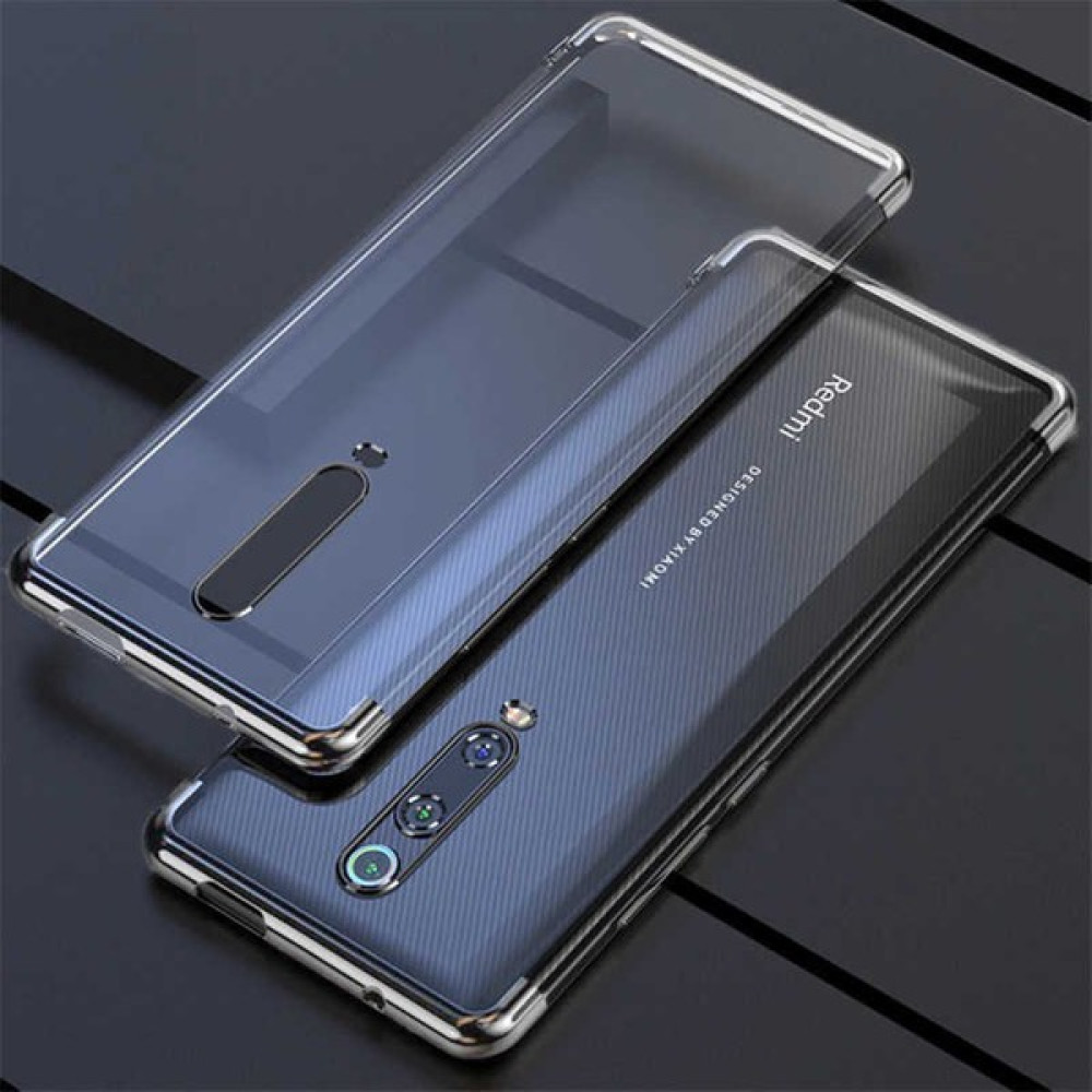 Evastore Xiaomi Mi 9t Kılıf Zore Dört Köşeli Lazer Silikon Gri Cep Telefonu Kılıfı Fiyatı