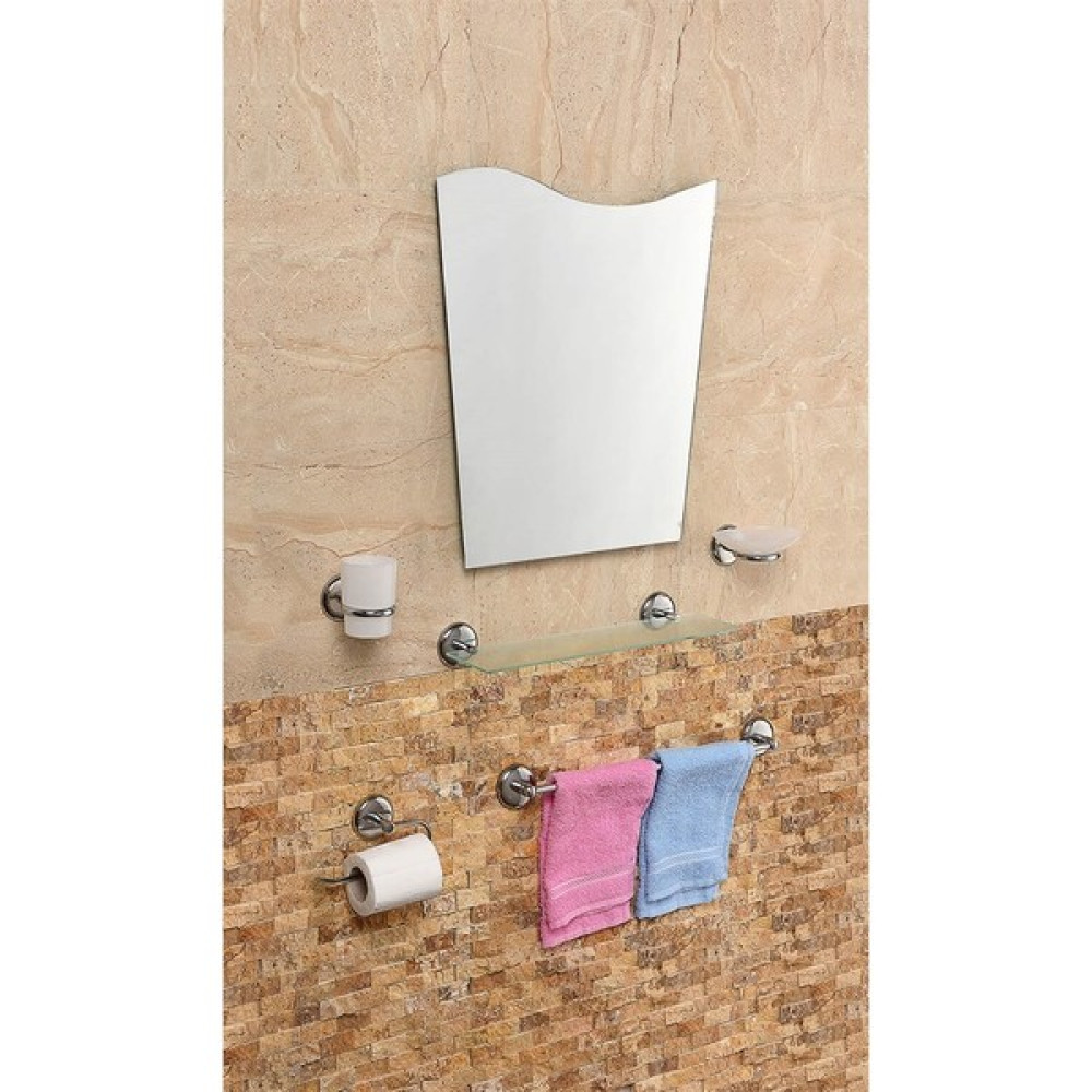 Evcazım CLK785 Prinç Zambak Ayna Seti Banyo Aynası Fiyatı