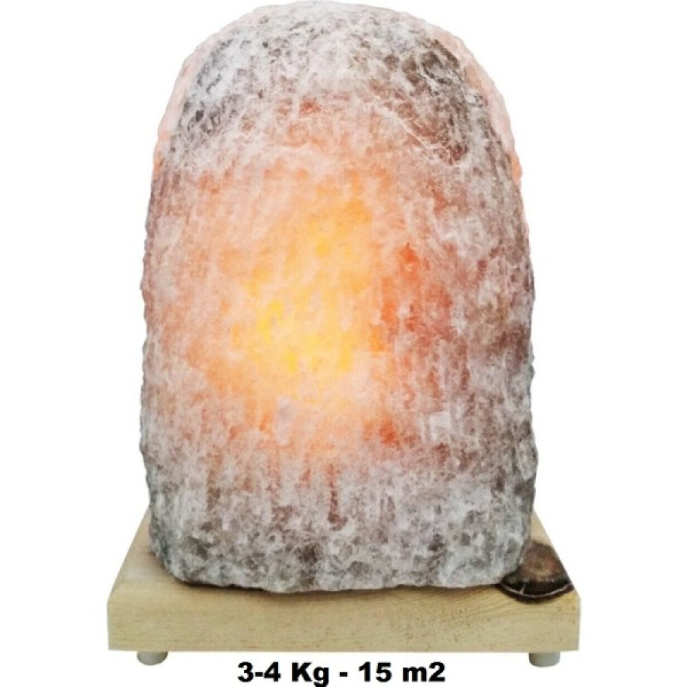 Evci Tuz Doğal Kaya Tuzu Lambası / Tuz Lamba / 3-4 kg Arası / 1 kg Çekilmiş Kaya Tuzu Hediyeli - Gri Gece Lambası Fiyatı