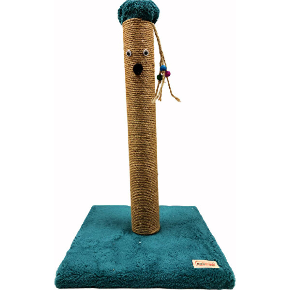 Evcilhome Kedi Tırmalama Sütunu 52CM Gözlü %100 Müşteri Memnuniyeti - Yeşil Evcil Hayvan Ürünleri Fiyatı