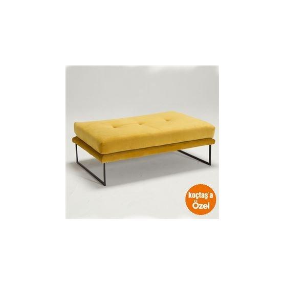 Evdebiz Relax Sarı Puf