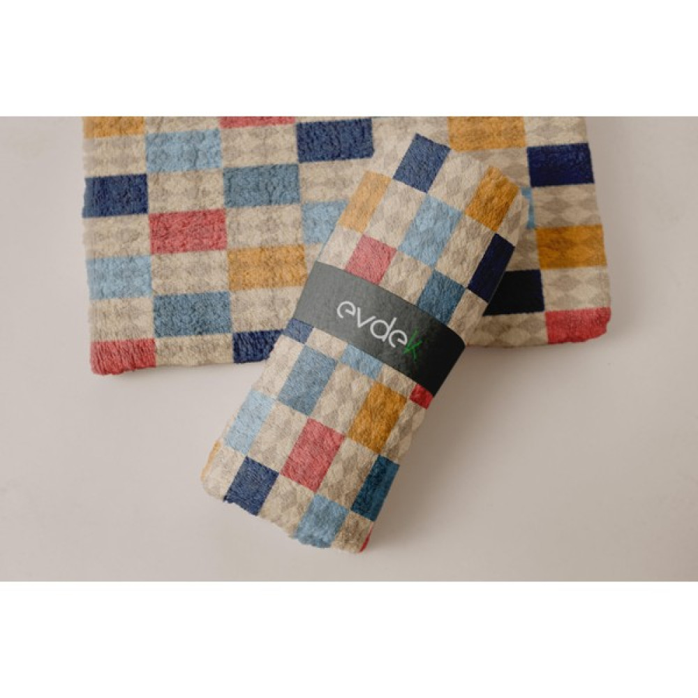 Evdek 2’Li Mutfak Havlusu 30x50 Ds27 - 30 x 50 cm - Renkli El / Yüz Havlusu Fiyatı