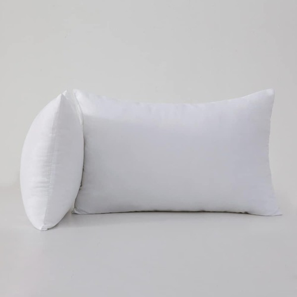 Evdek 2'Li Silikon Dolgulu Kırlent Içi Yastık - 30 x 60 cm - Beyaz Kırlent / Mobilya Yastığı Fiyatı