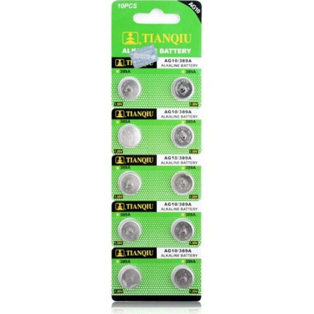 Evdeki Çarşı Tıanqıu AG10 LR1130/389 Alkalin 10'lu Düğme Pil Diğer Fiyatı
