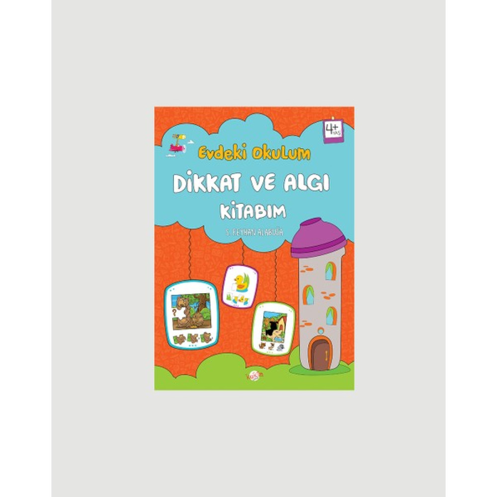 Evdeki Okulum Dikkat ve Algı Kitabım 4 Yaş üstü Diğer Fiyatı