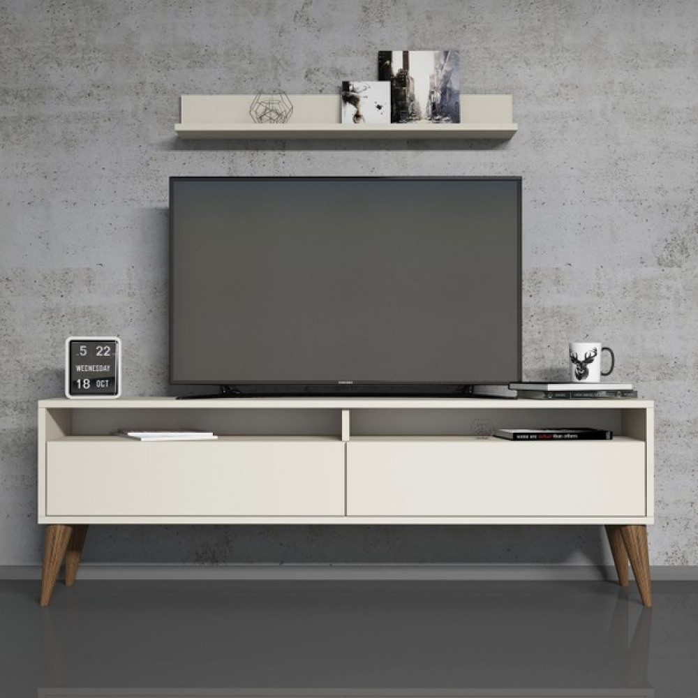 Evdo Best Tv Ünitesi - Krem Tv Ünitesi / Sehpası Fiyatı