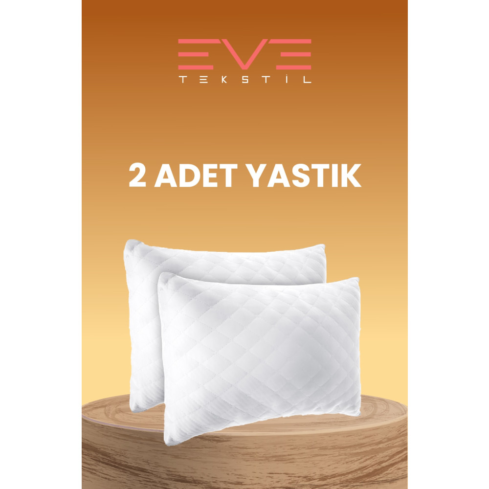 Eve Tekstil 2 Adet Diamond Kalite Kapitone Yastık 50*70 Cm 800 gr Yastık Fiyatı