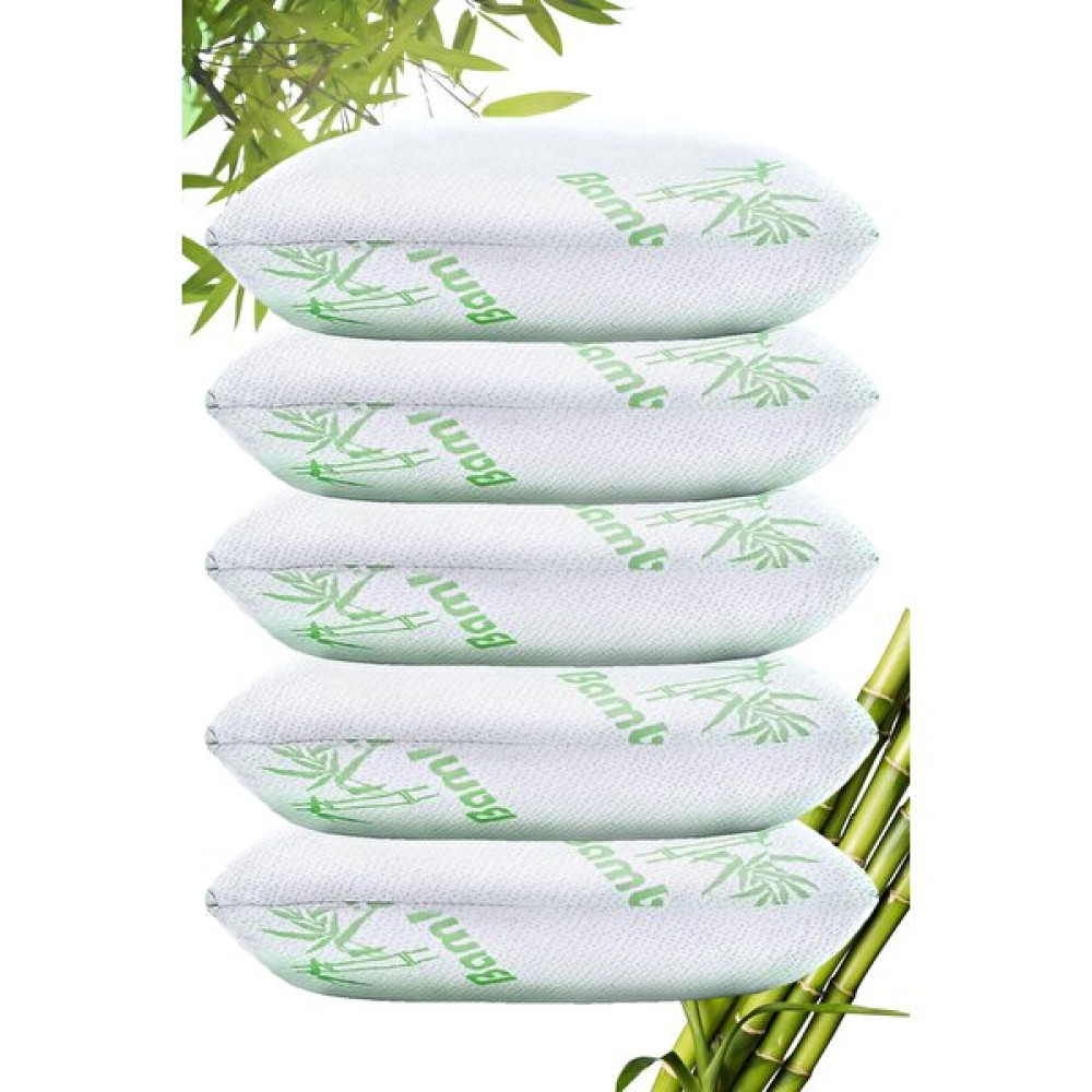 Evene Visco Yastık Ortopedik Bambu Kılıf Terletmeyen 5 Adet Visko Uyku Yastığı % 100 Visco Sünger Parçacık - Bej - 50 x 70 cm Yastık Fiyatı