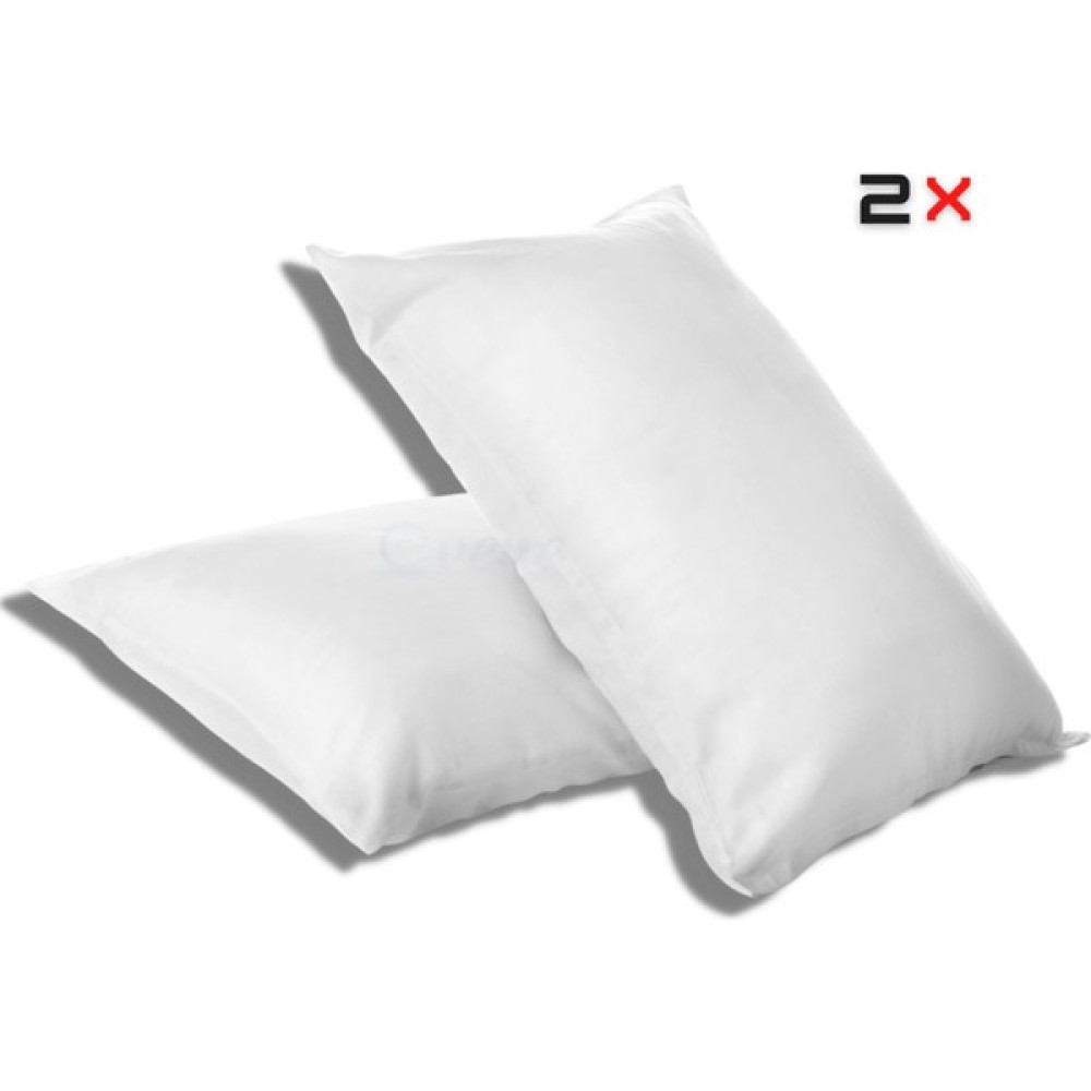 Evene Yastık Boncuk Elyaf 2 Adet Antibakteriyel Dolgu Extra Yumuşak Uyku Yastığı Pamuklu Dikişli Kılıf 700 - 50 x 70 cm - Beyaz Yastık Fiyatı