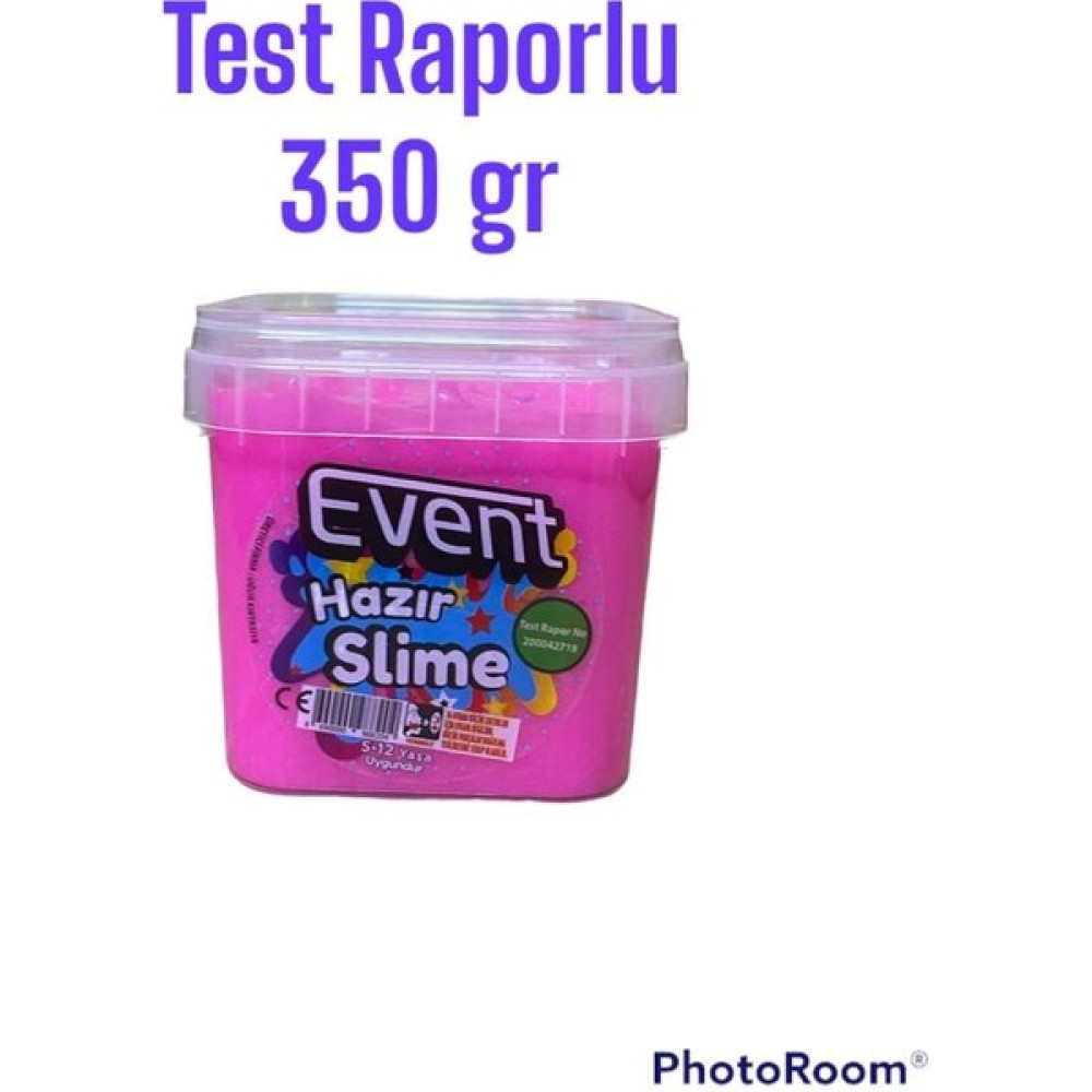 Event Slime Kaliteli Test Raporlu 350 gr - Pembe - 3+ Eğitici Oyuncak Fiyatı