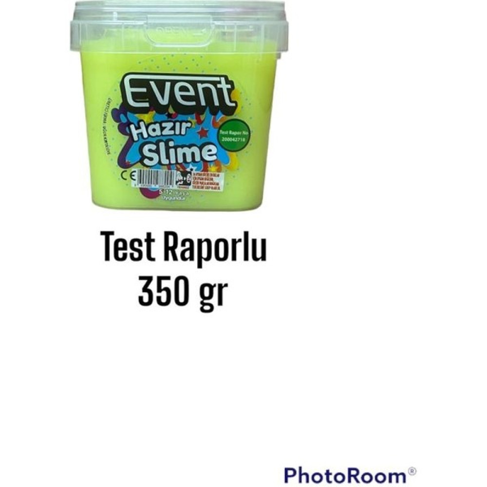Event Slime Kaliteli Test Raporlu 350 gr - Sarı - 3+ Eğitici Oyuncak Fiyatı
