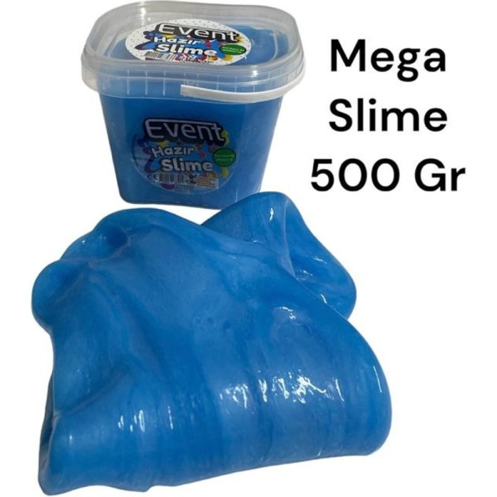 Event Slime Mega Jumbo Boy 500 gr Test Raporludur. - Mavi - 3+ Eğitici Oyuncak Fiyatı
