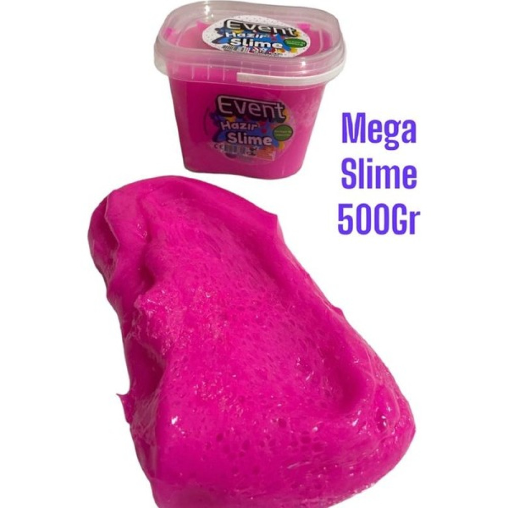 Event Slime Mega Jumbo Boy 500 gr Test Raporludur. - Pembe - 3+ Eğitici Oyuncak Fiyatı