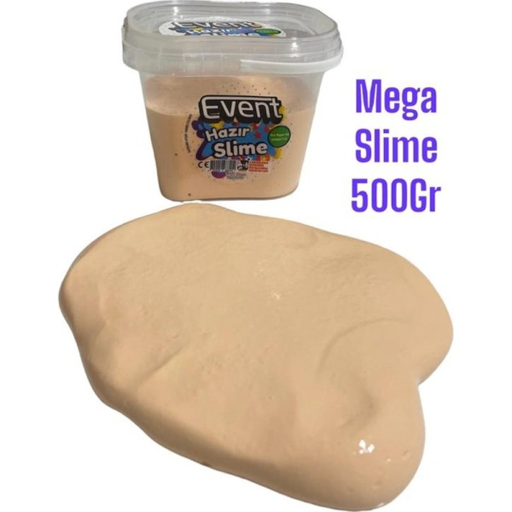 Event Slime Mega Jumbo Boy 500GR Test Raporlu - Turuncu - 0 - 3 Yaş Eğitici Oyuncak Fiyatı