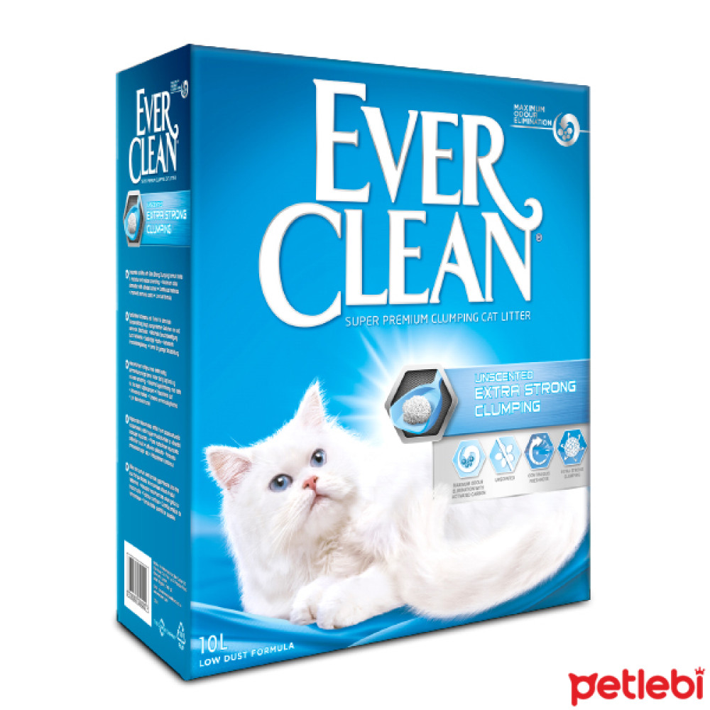 Ever Clean Extra Strength Ekstra Güçlü Kokusuz Topaklanan Kedi Kumu 10lt Evcil Hayvan Ürünleri Fiyatı