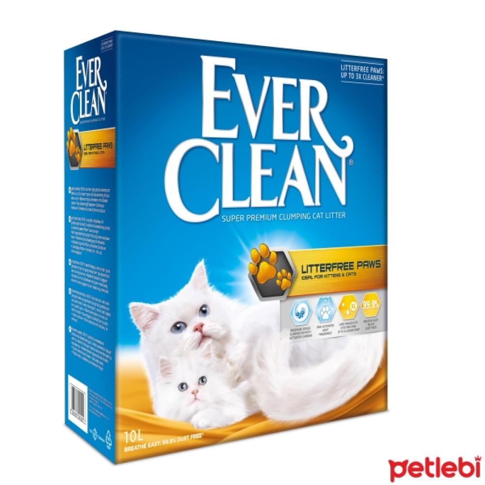 Ever Clean Litterfree Paws Patilere Yapışmayan Topaklanan Kedi Kumu 10lt Evcil Hayvan Ürünleri Fiyatı