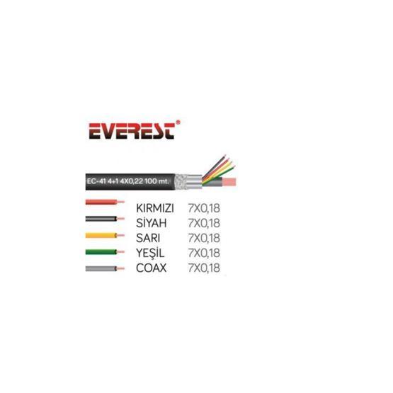 Everest EC-41 Güvenlik Kamerası Kablosu