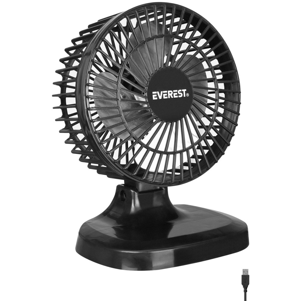 Everest Efn-503 7 Masa Üstü Siyah Usb Fan Vantilatörler Fiyatı